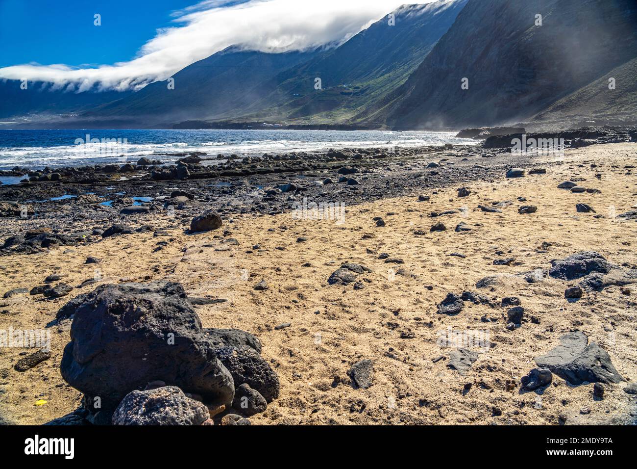 Strand von Arenas Blancas, El Hierro, Kanarische Inseln, Spanien