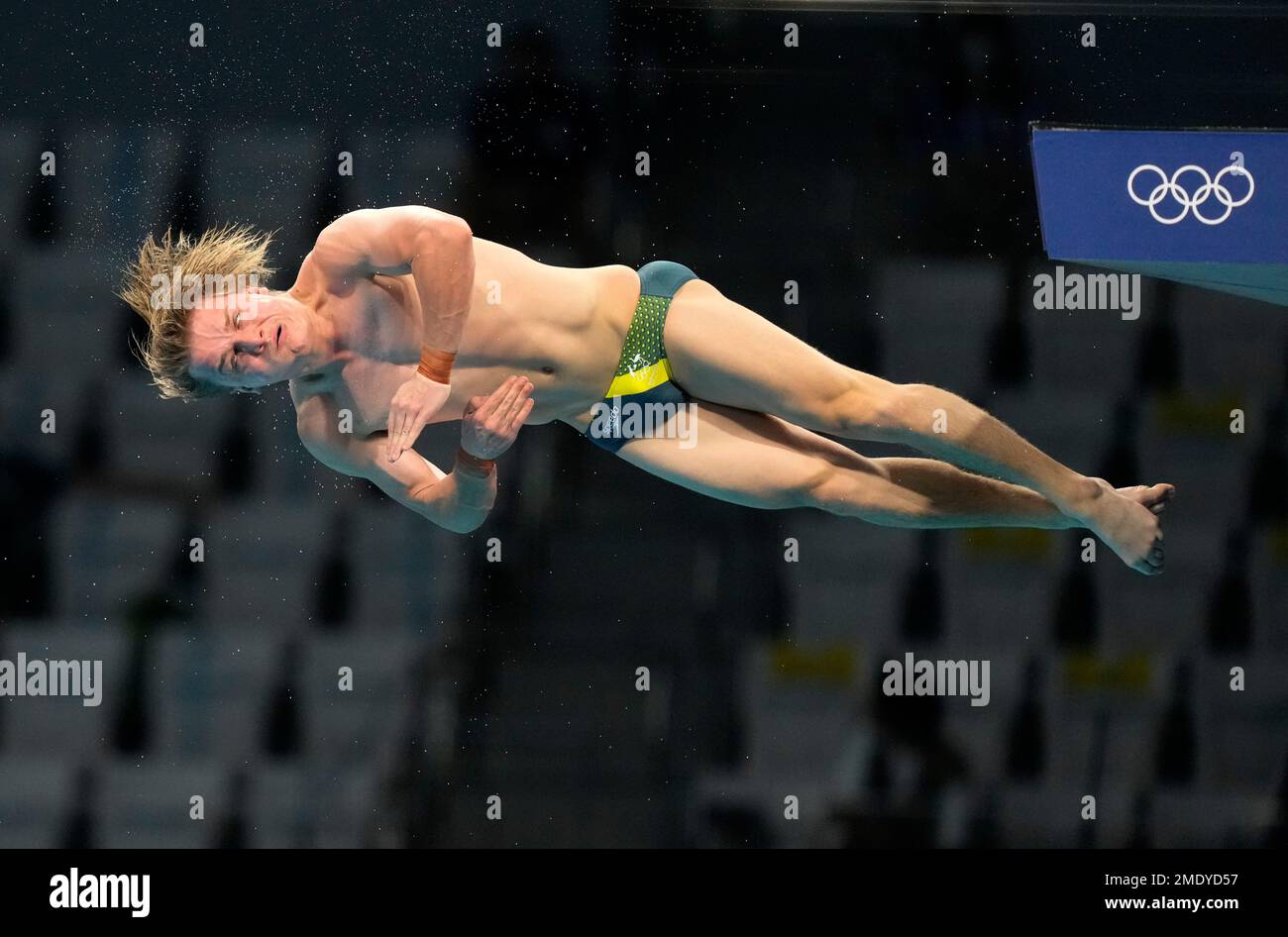 Cassiel Rousseau of Australia competes in men
