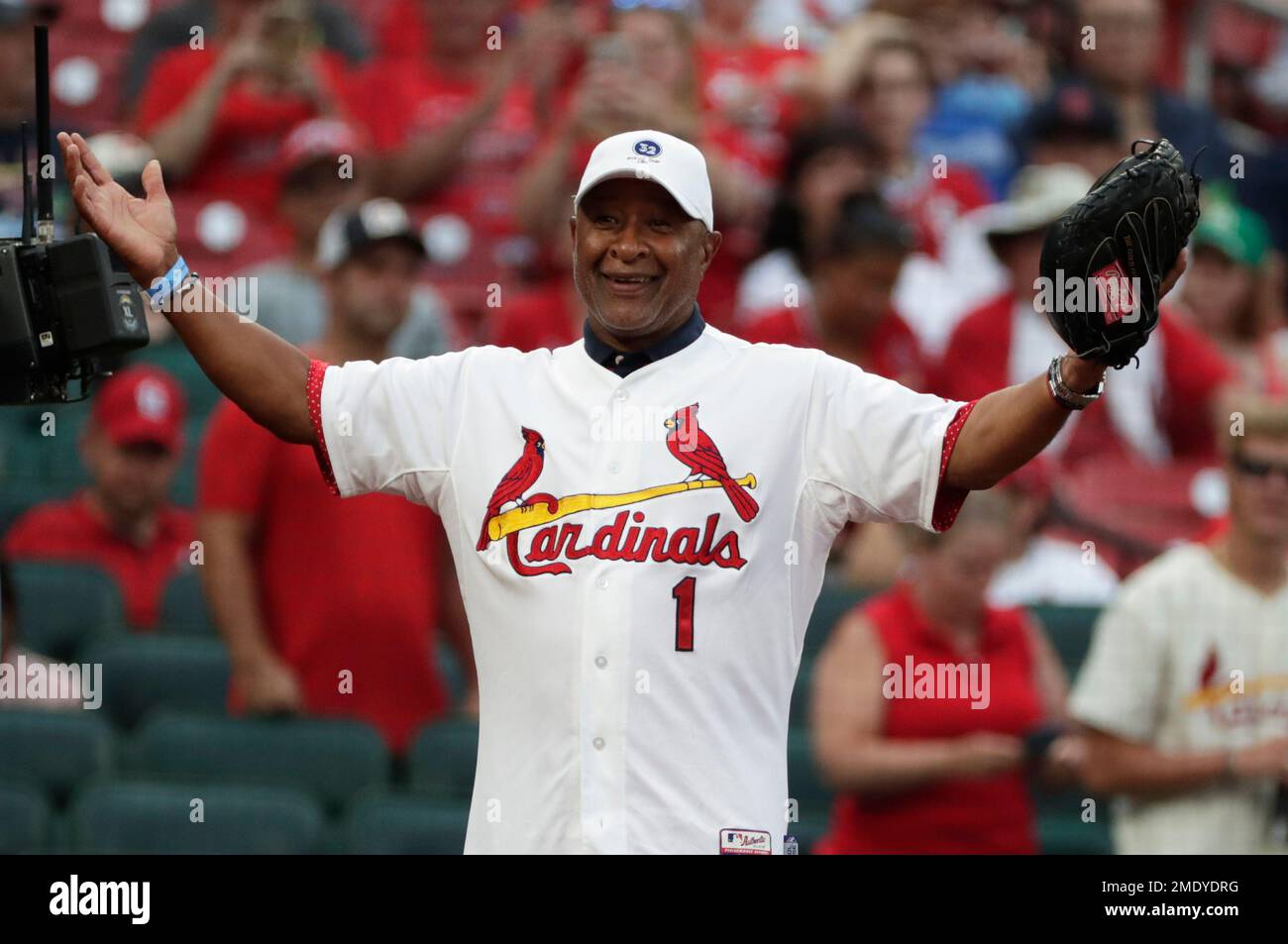 Ozzie Smith St. Louis Cardinals Editorial Stock Image - Image of