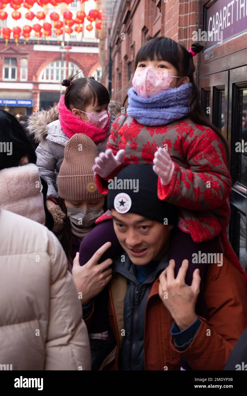 Lifestyle of Chinese community in China Town, London on Chinese New