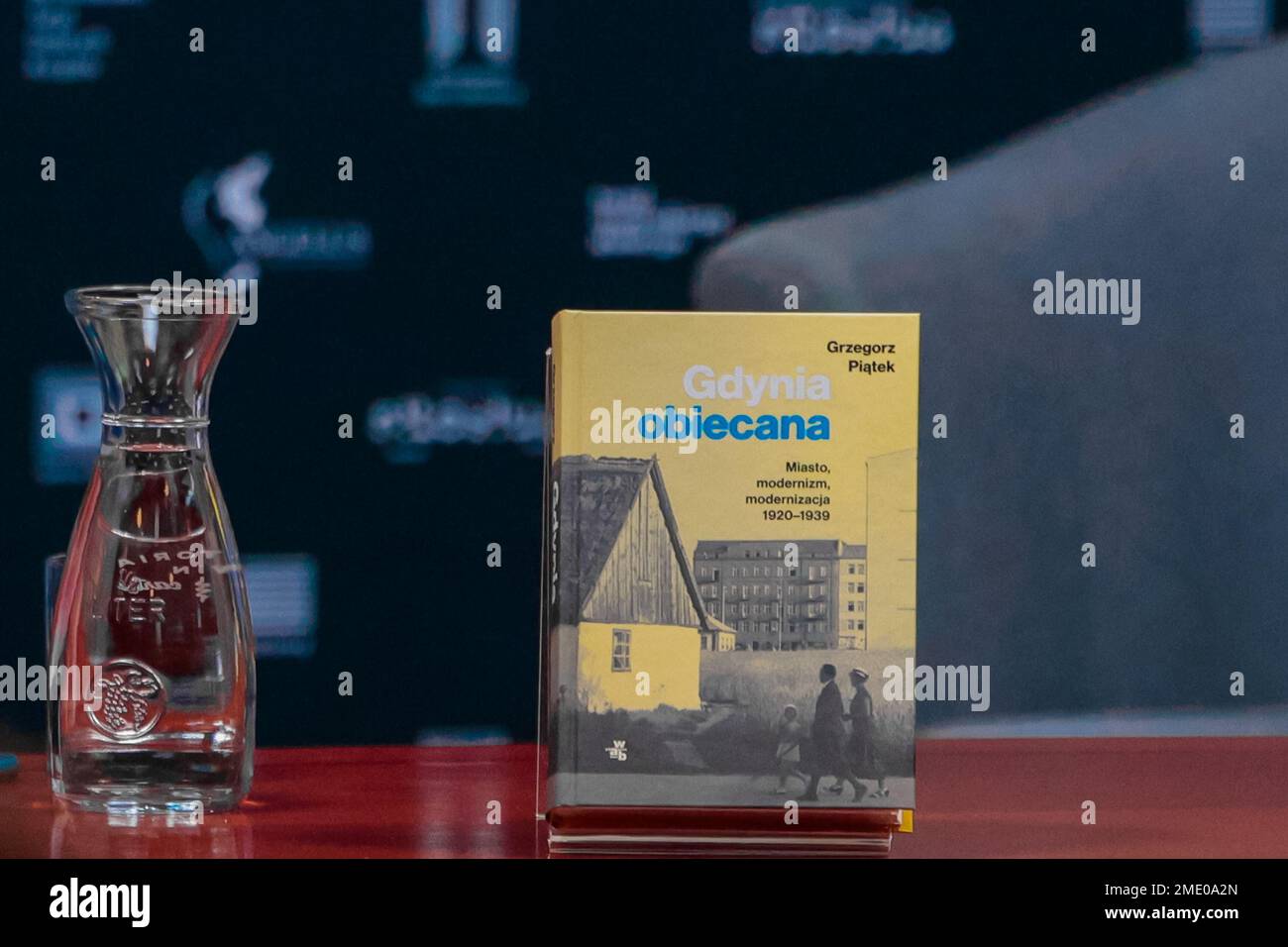 Wroclaw, Poland. 22nd Jan, 2023. On January 22, 2023, Grzegorz Piatek, the winner of Polityka's passport, met with readers in Wroclaw. On January 17, Grzegorz Piatek received the ''Polityka'' Passport in the Literature category for his book Promised Gdynia. The city, modernism, modernization 1920-1939''. (Photo by Krzysztof Zatycki/NurPhoto) Credit: NurPhoto SRL/Alamy Live News Stock Photo