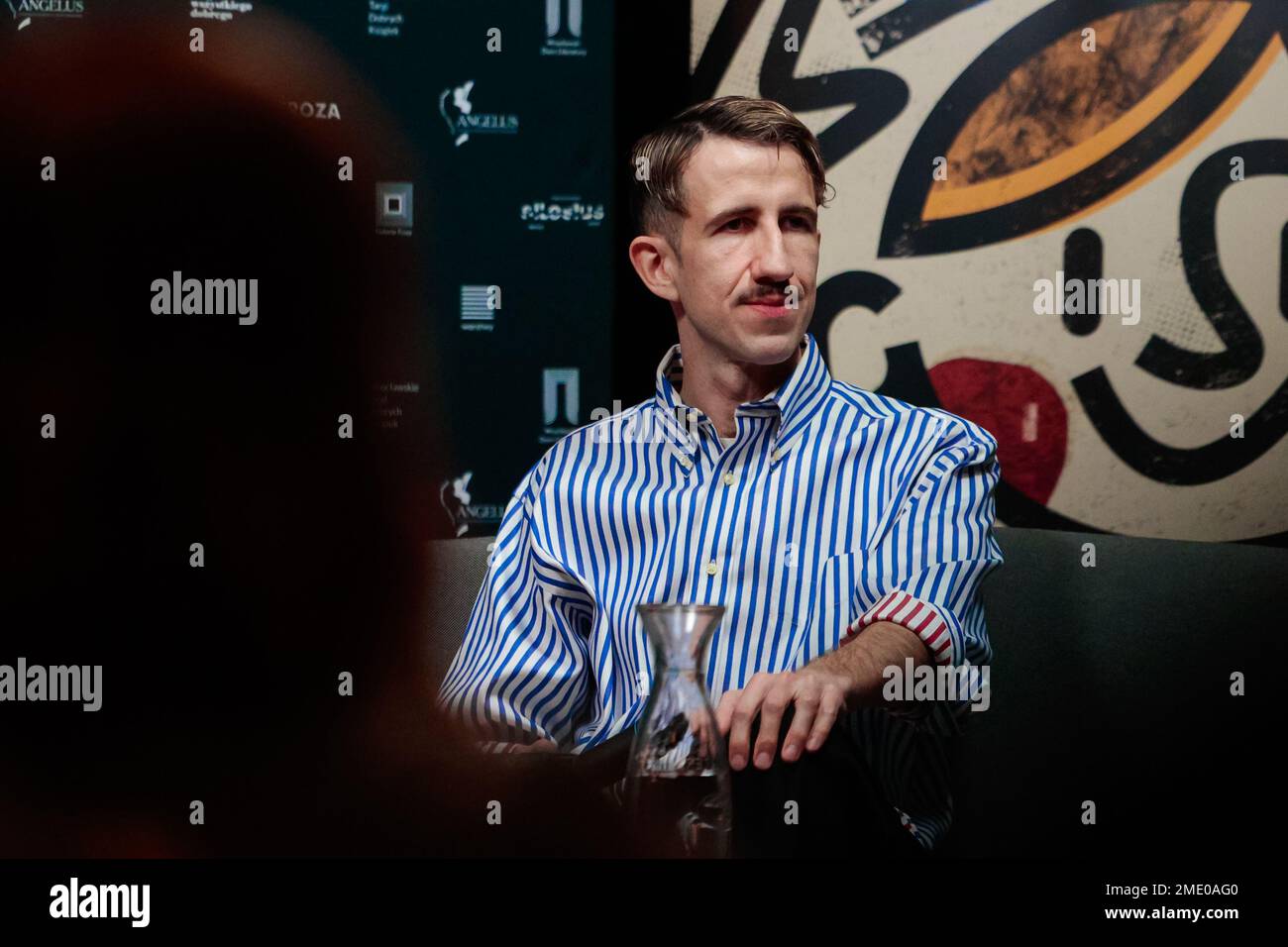 Wroclaw, Poland. 22nd Jan, 2023. On January 22, 2023, Grzegorz Piatek, the winner of Polityka's passport, met with readers in Wroclaw. On January 17, Grzegorz Piatek received the ''Polityka'' Passport in the Literature category for his book Promised Gdynia. The city, modernism, modernization 1920-1939''. (Photo by Krzysztof Zatycki/NurPhoto) Credit: NurPhoto SRL/Alamy Live News Stock Photo