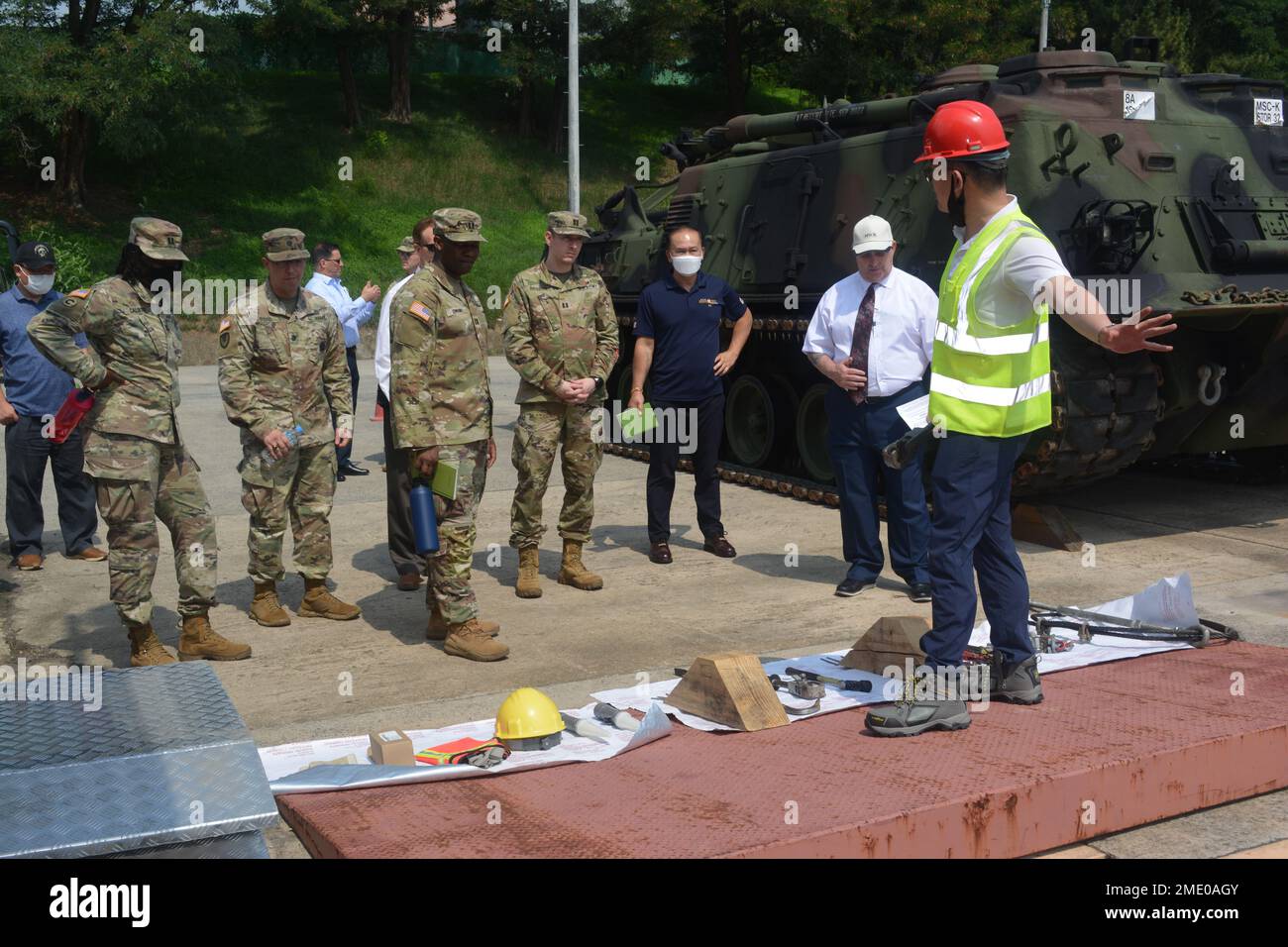 Army Prepositioned Stock4 tabletop exercise and terrain walk