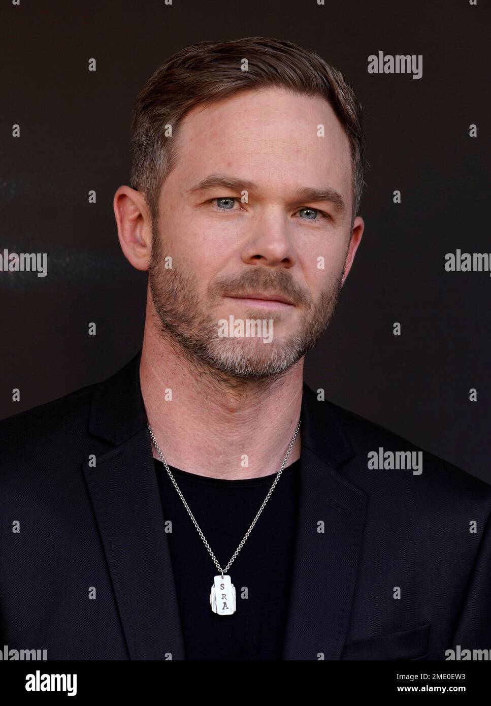 Shawn Ashmore, a cast member in "Aftermath," poses at the premiere of the film, Tuesday, Aug. 3