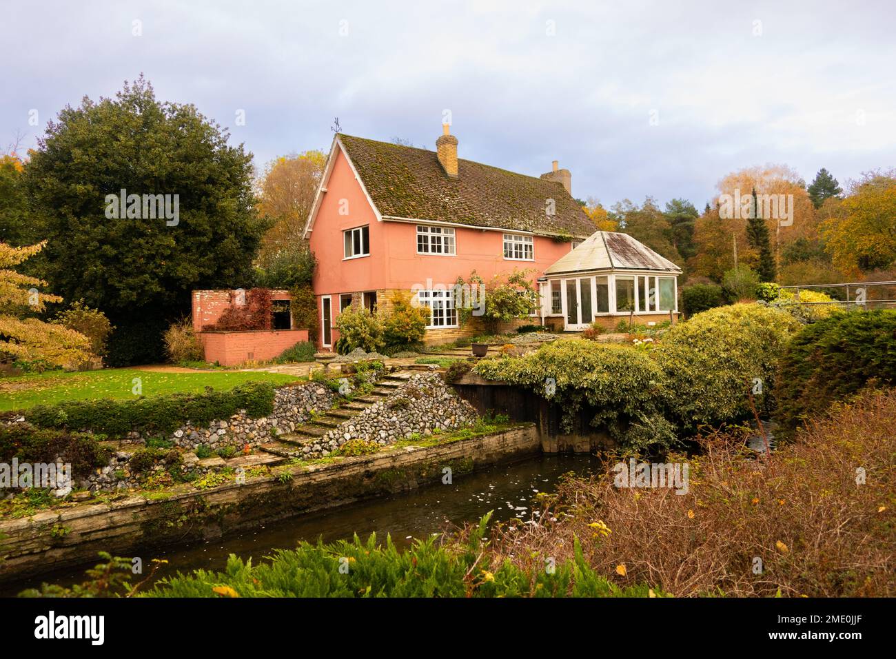 Fullers Mill near Bury Saint Edmunds Suffolk Stock Photo Alamy