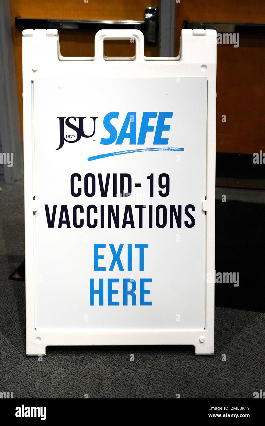 Reminders that Jackson State University wants its students, faculty and