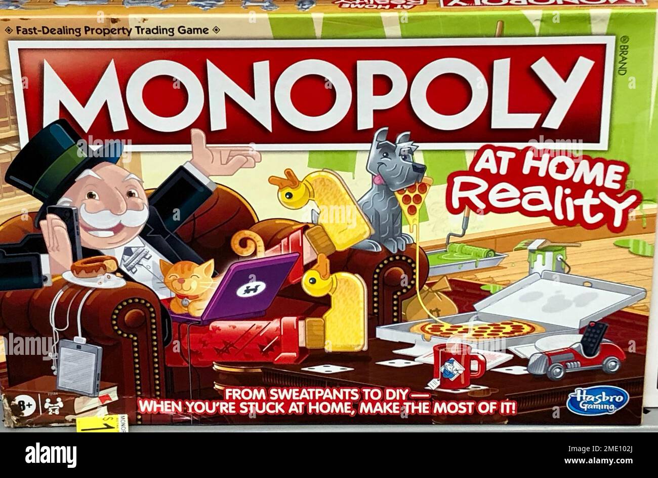 Monopoly Real Estate Board Game Stock Photo Alamy