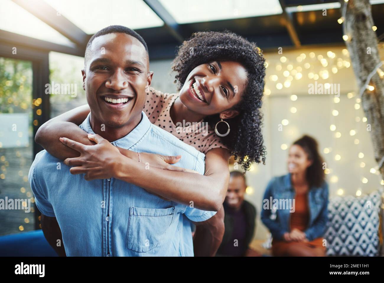 Make time for date night. a happy young couple out on a date. Stock Photo