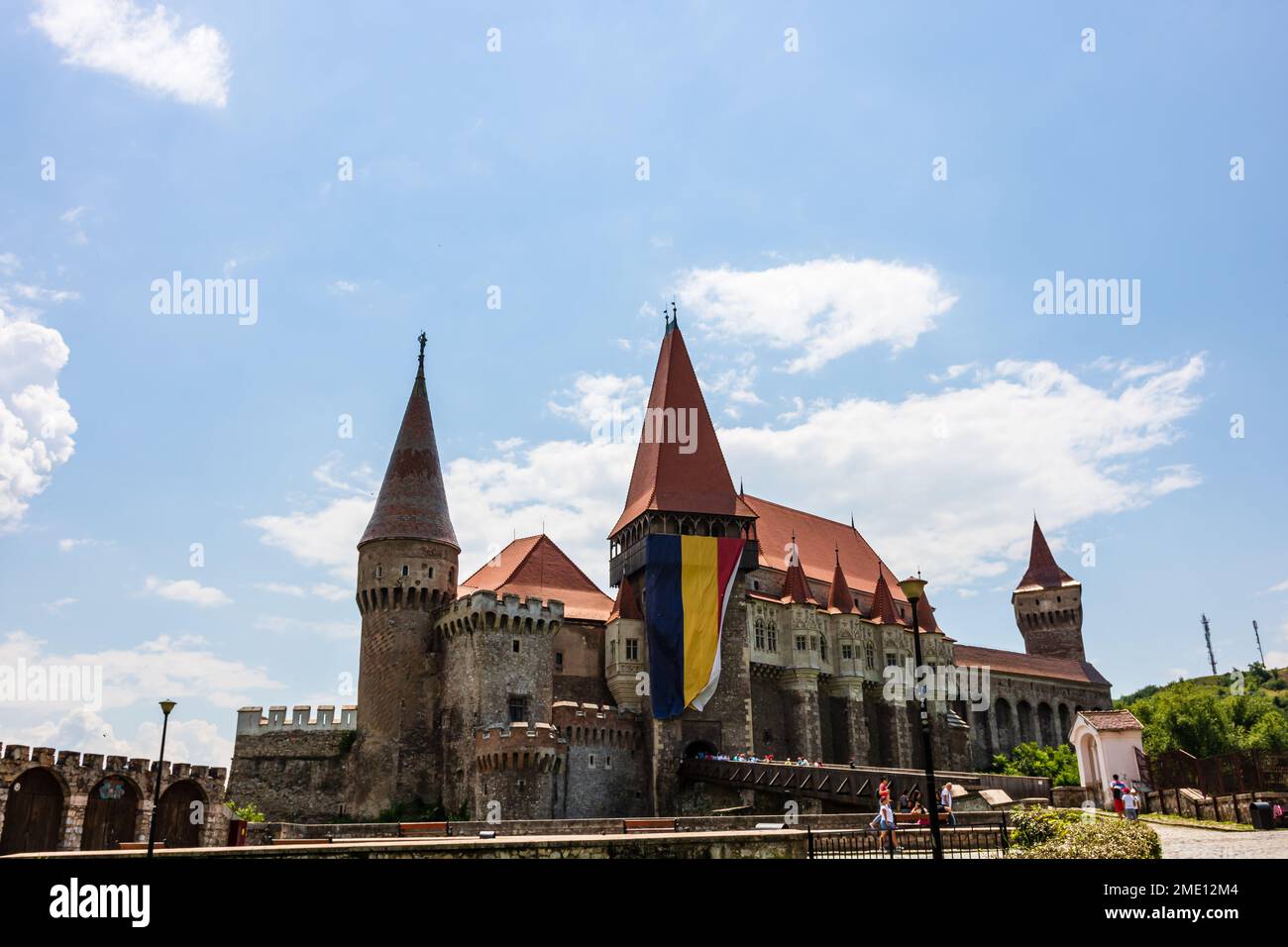 Corvin Castle,or Hunyad Castle is a gothic castle located in ...