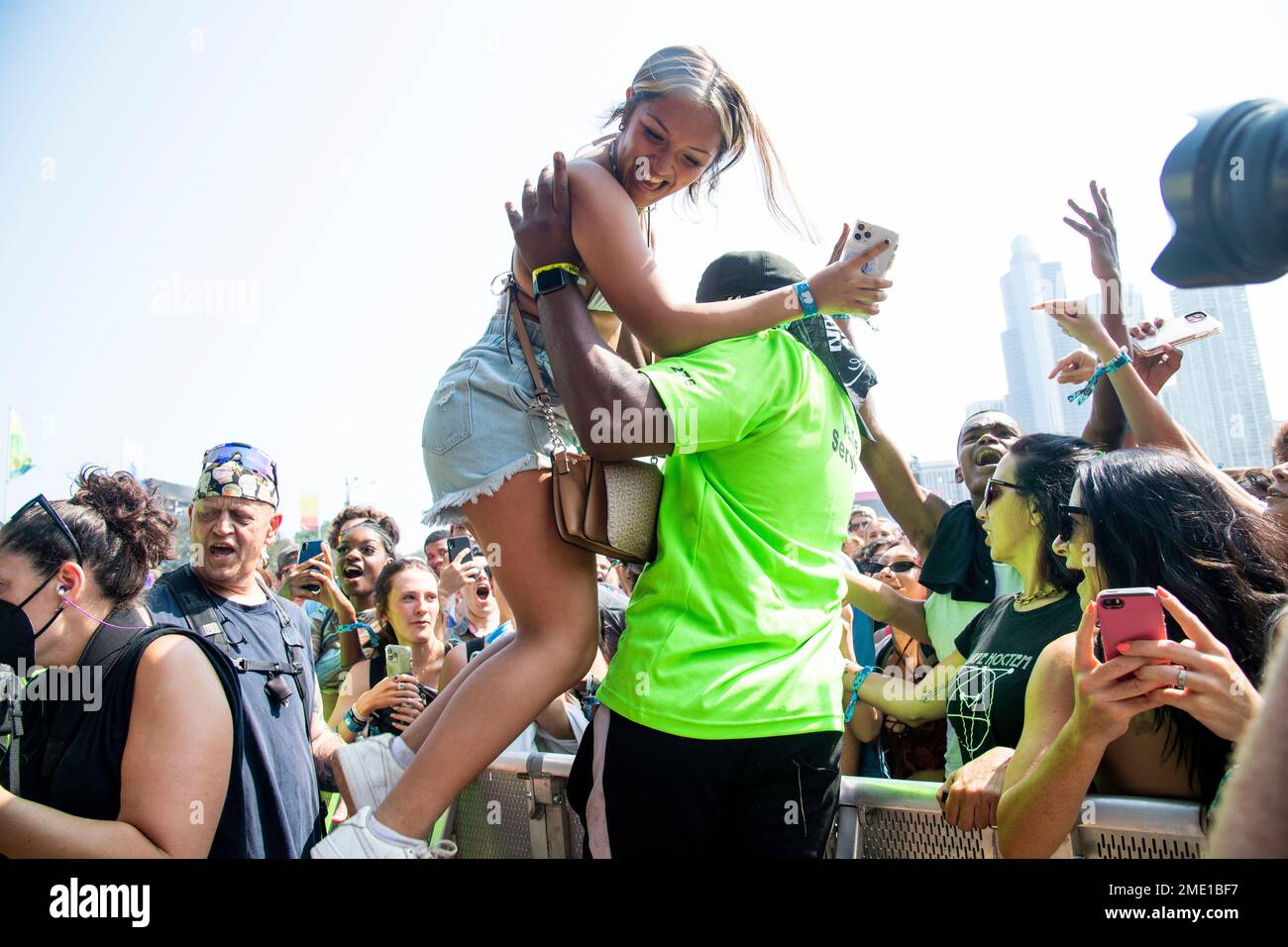 Polo G performs on day two of the Lollapalooza Music Festival on Friday,  July 30, 2021, at Grant Park in Chicago. (Photo by Amy Harris/Invision/AP  Stock Photo - Alamy