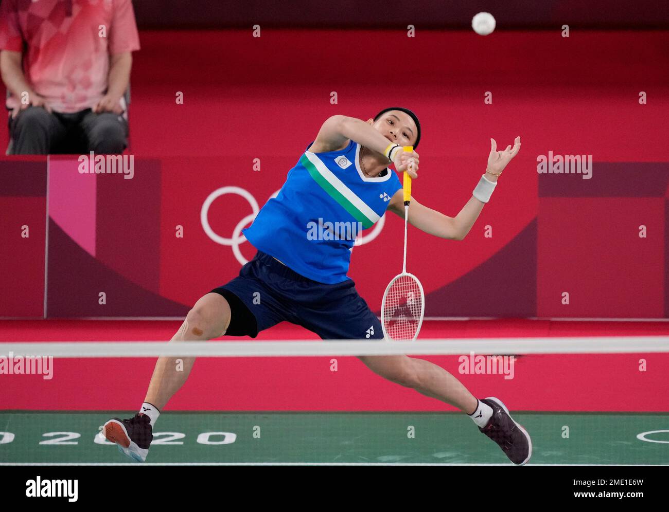 Taiwan's Tai Tzu-Ying competes against China's Chen Yu Fei during their ...