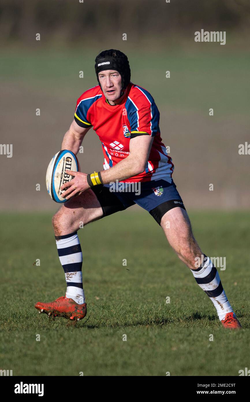 Dorset - England. Saturday, 21st, January, 2023. Avonvale player in ...