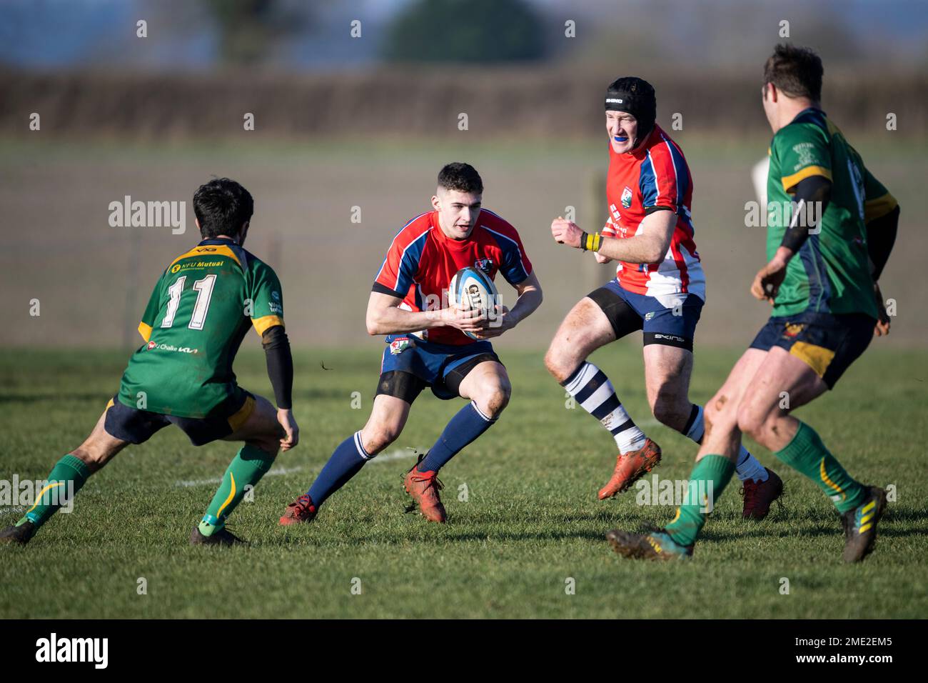 Dorset - England. Saturday, 21st, January, 2023. Avonvale player in ...