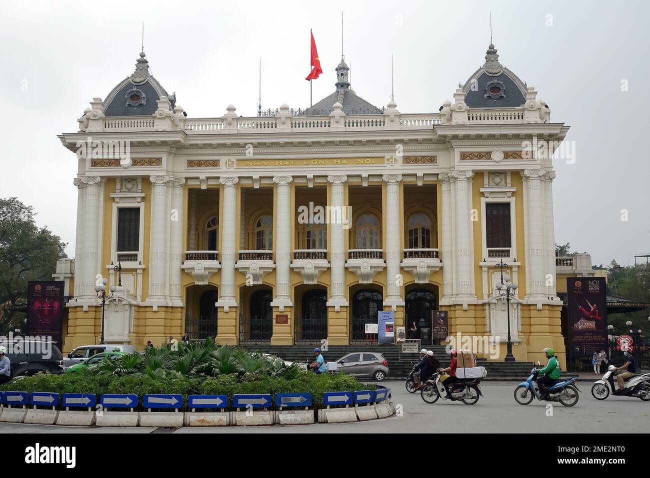 Hanoi Opera House, Grand Opera House, Nhà hát lớn Hà Nội, Hanoi, Hà Nội, Vietnam, Asia Stock