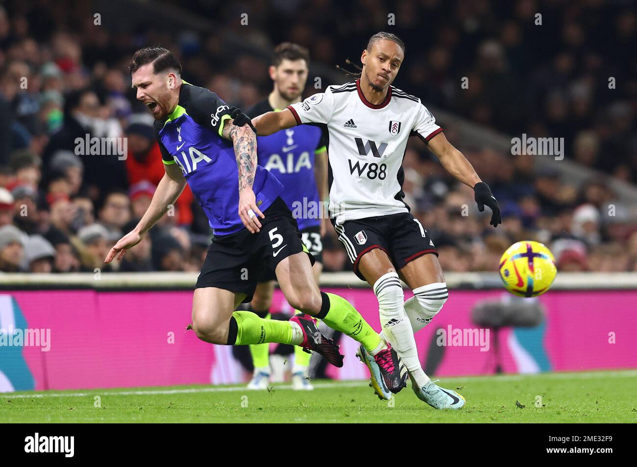 Fulham v Tottenham Hotspur (Premier League) 23 January 2023 – Press Box  Publishing Ltd