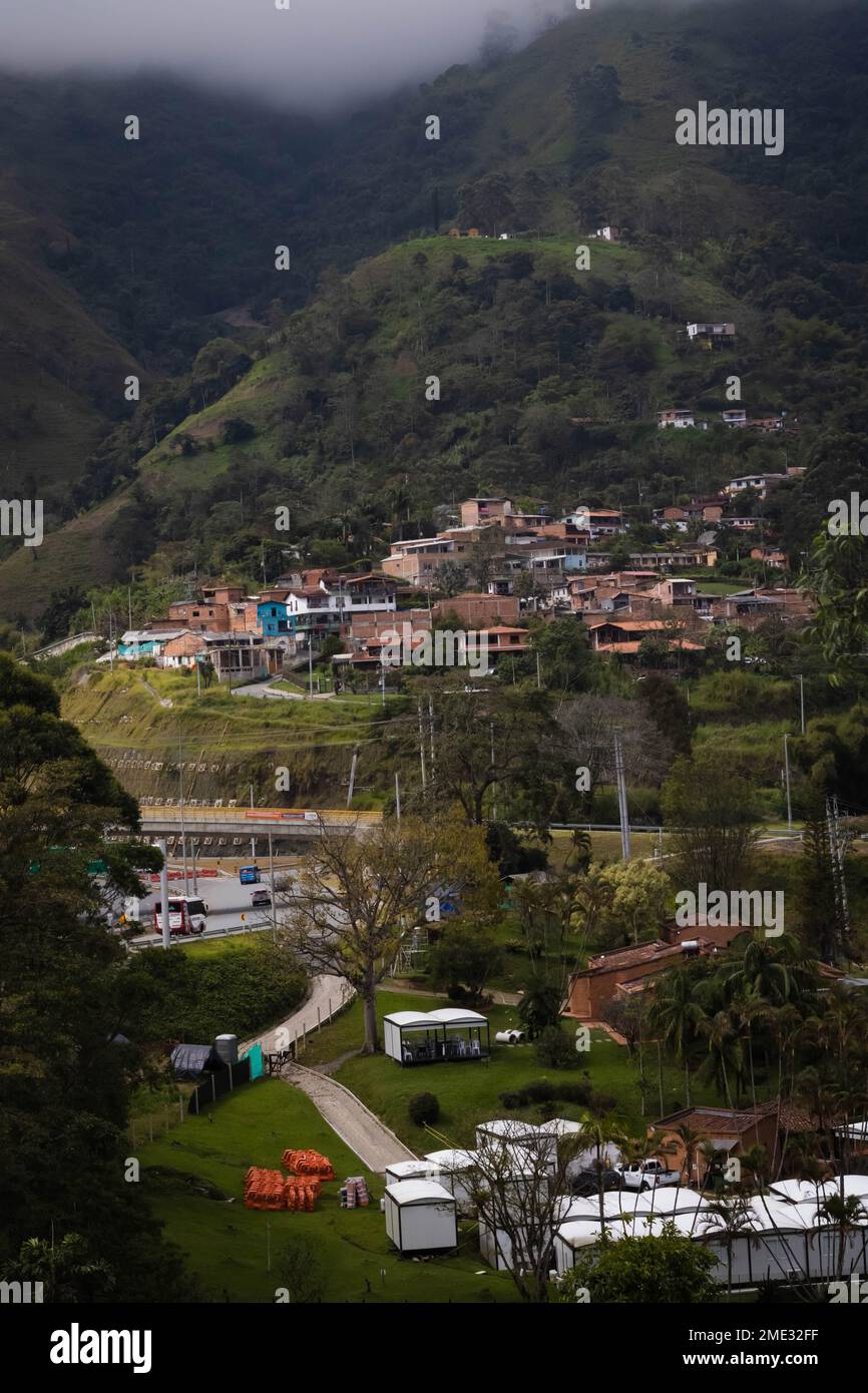 Vertical shot rural streets hi-res stock photography and images - Alamy