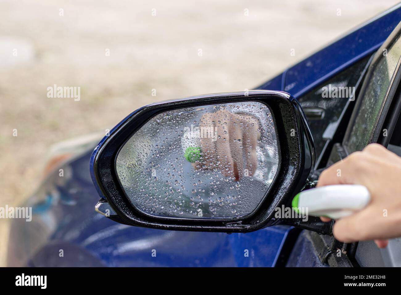 car wash and interior chemical cleaning concept Stock Photo Alamy