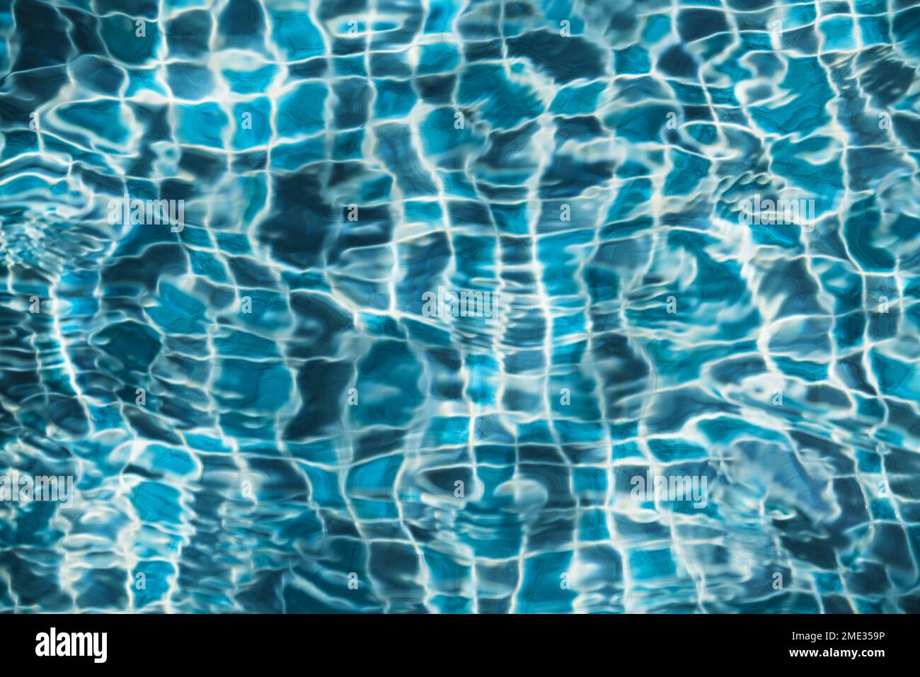 Water in the pool background Stock Photo