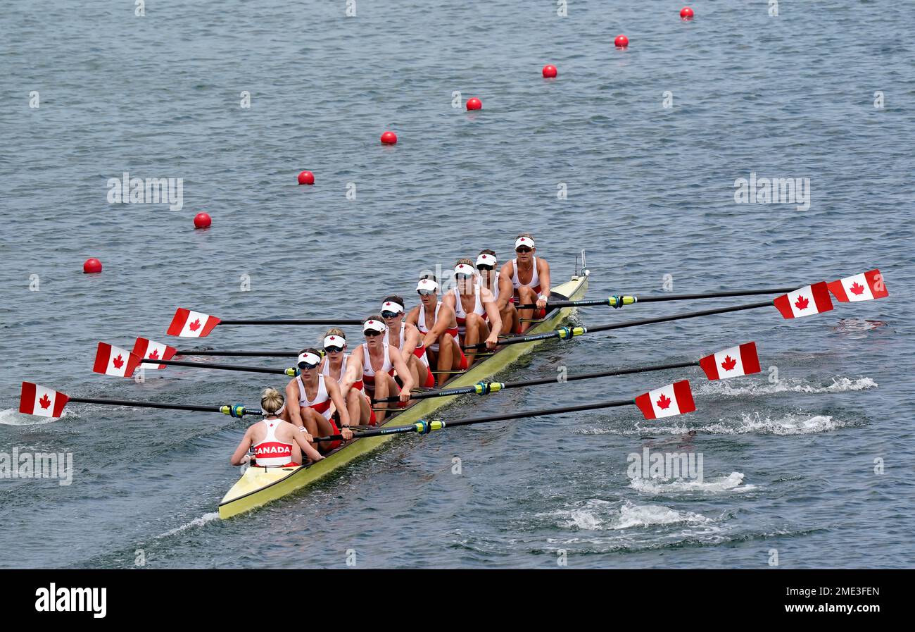 Canada's Lisa Roman, Kasia Gruchalla-Wesierski, Christine Roper, Andrea ...