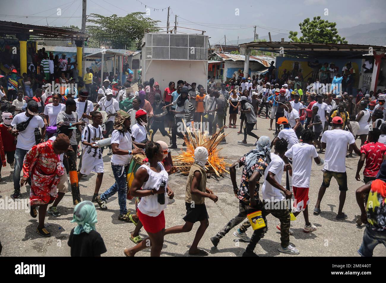 People march to demand justice for slain Haitian President Jovenel