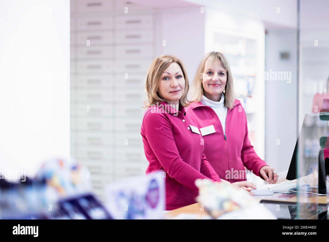 Pharmacist at her desk hi-res stock photography and images - Alamy