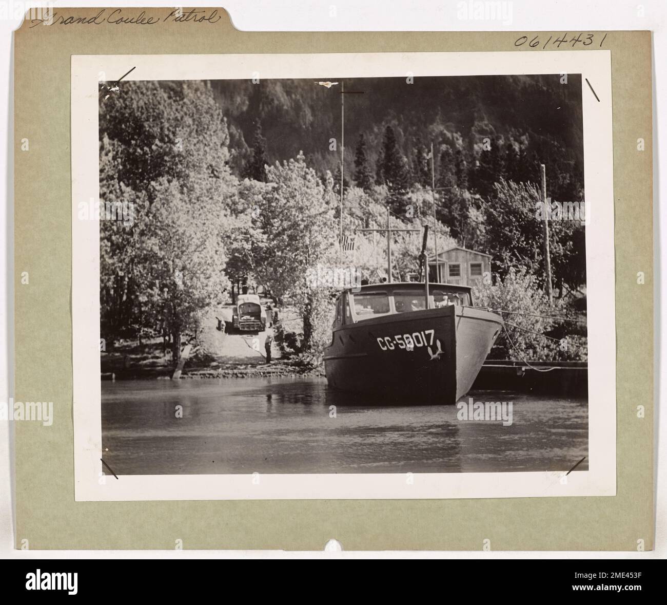 Port Security at Grand Coulee Dam, Washington. The U.S. Coast Guard maintains 24 hour patrols to