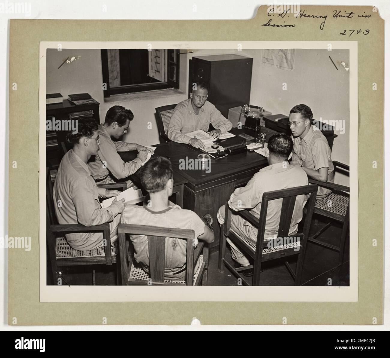 Oyez! Oyez! Oyez! Coast Guard Hearing Unit Now in Session. In faraway