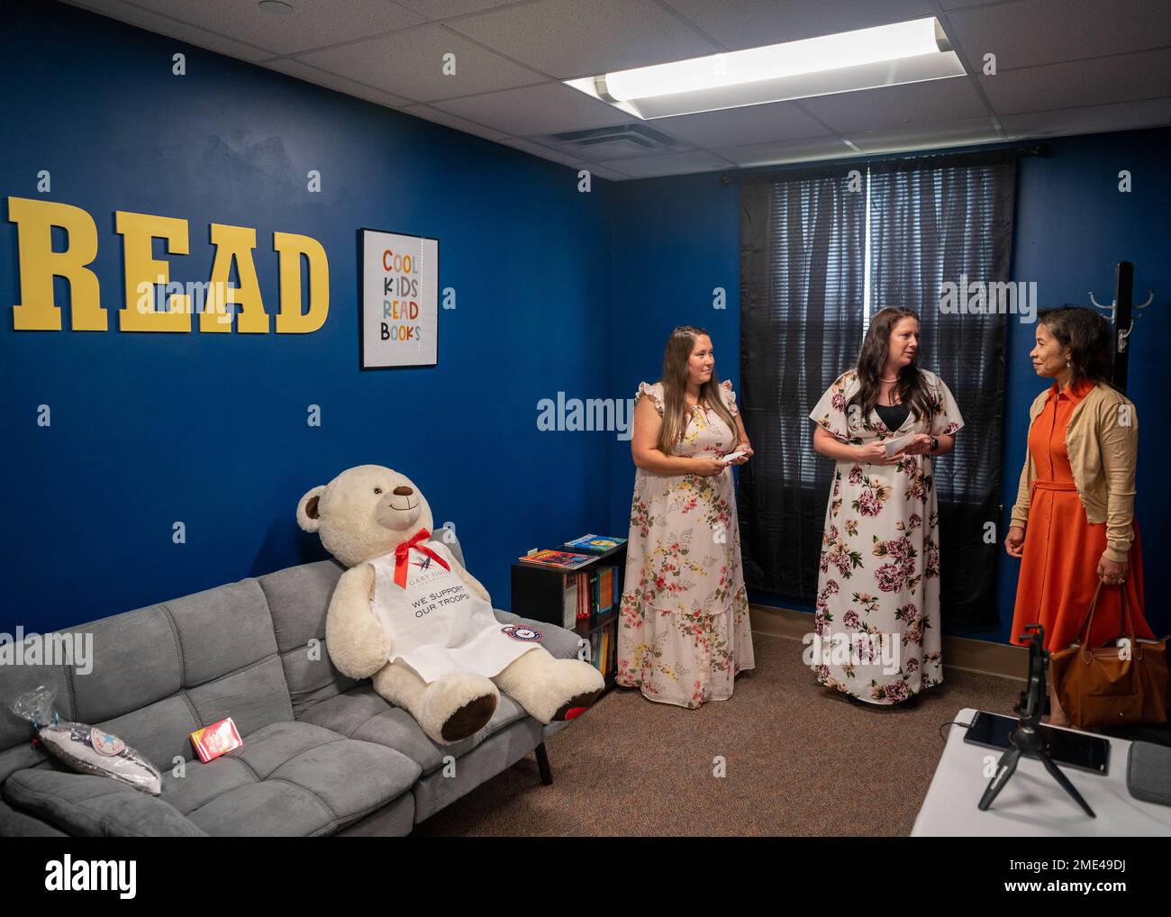 Jennifer Gleaton and Teresa Healey, Airman and Family Readiness Center