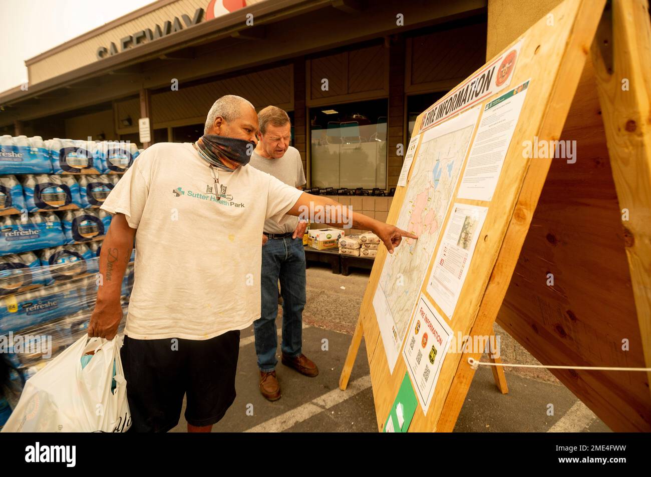 As new evacuation orders take effect for the Dixie Fire, Carlos Duran