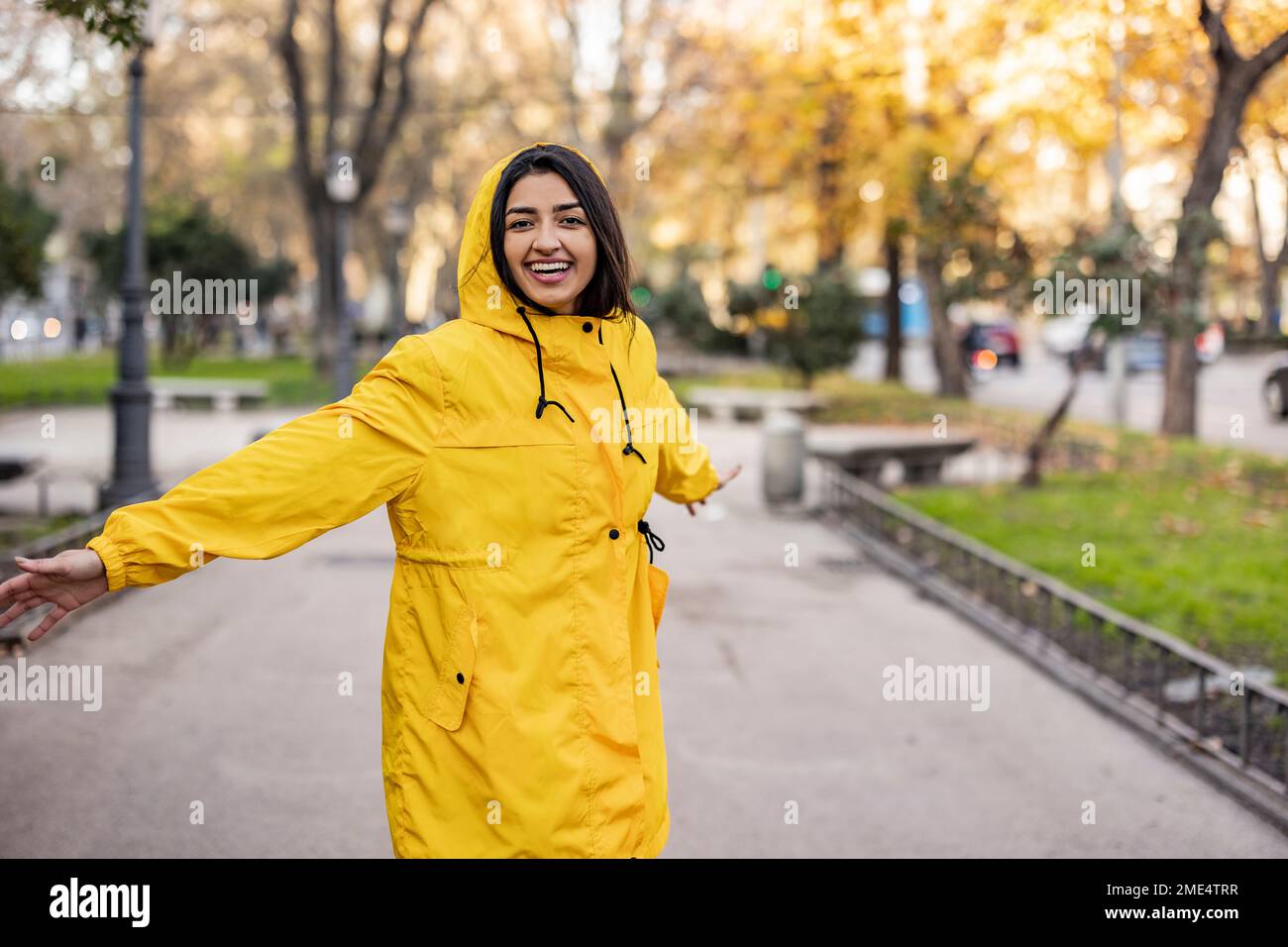 Portrait carefree young indian hi-res stock photography and images - Alamy