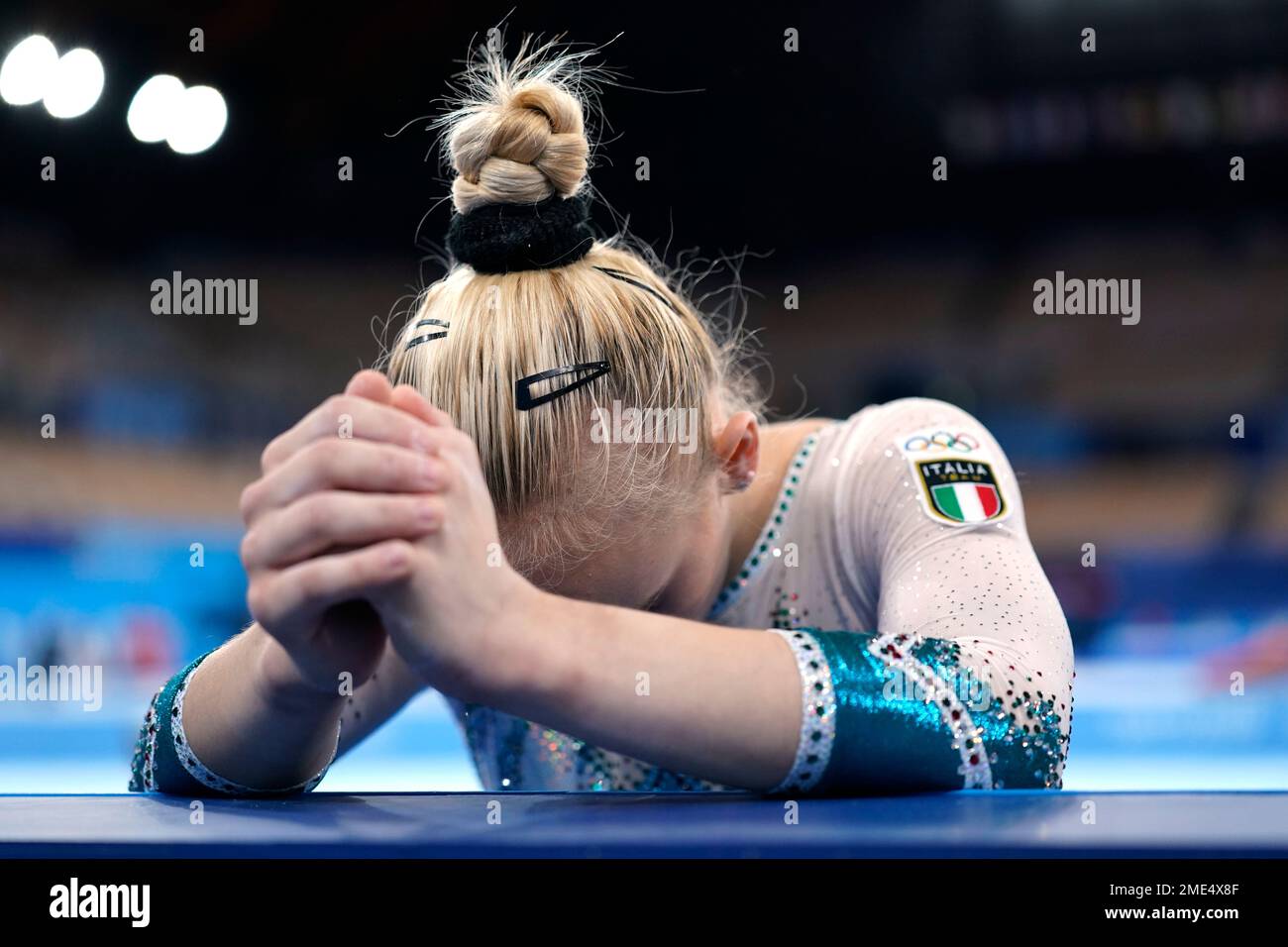 alice-d-amato-of-italy-prepares-to-perform-on-the-balance-beam-during