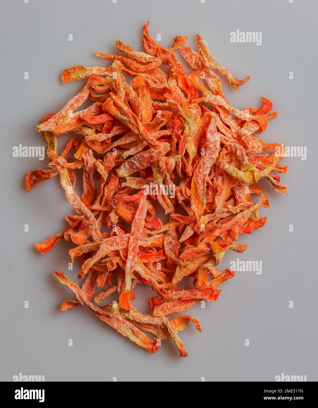 Organic Dehydrated Carrots. Freeze Dried Carrot Pieces. Air Dried