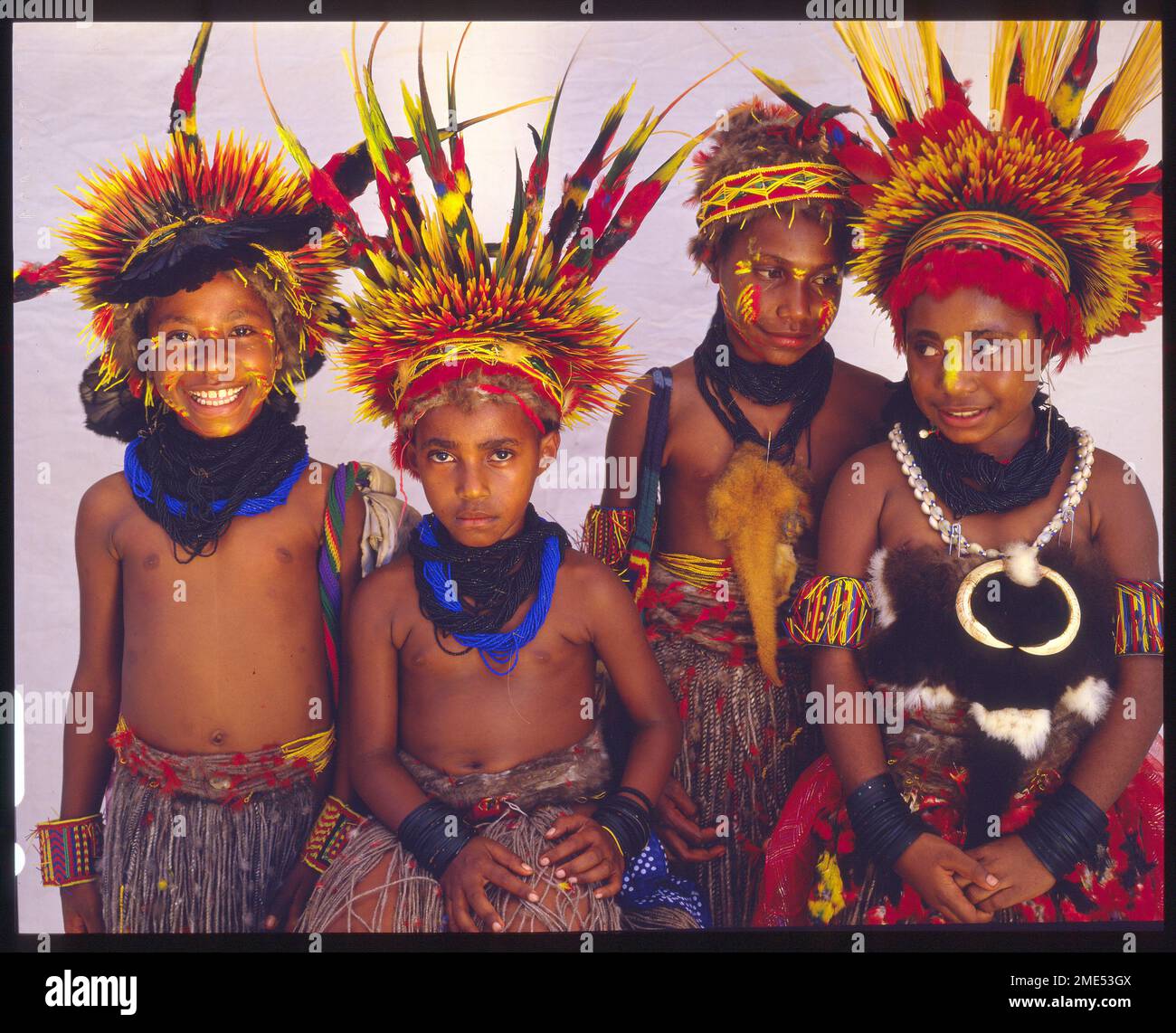 Girls from Chuave, Chimbu Province Stock Photo Alamy