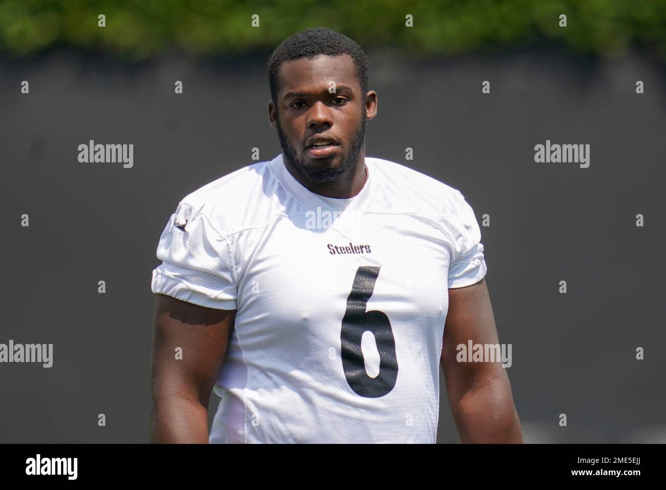 Pittsburgh Steelers punter Pressley Harvin III (6) before an NFL football  game against the Chicago Bears, Monday, Nov. 8, 2021, in Pittsburgh. (AP  Photo/Gene J. Puskar Stock Photo - Alamy