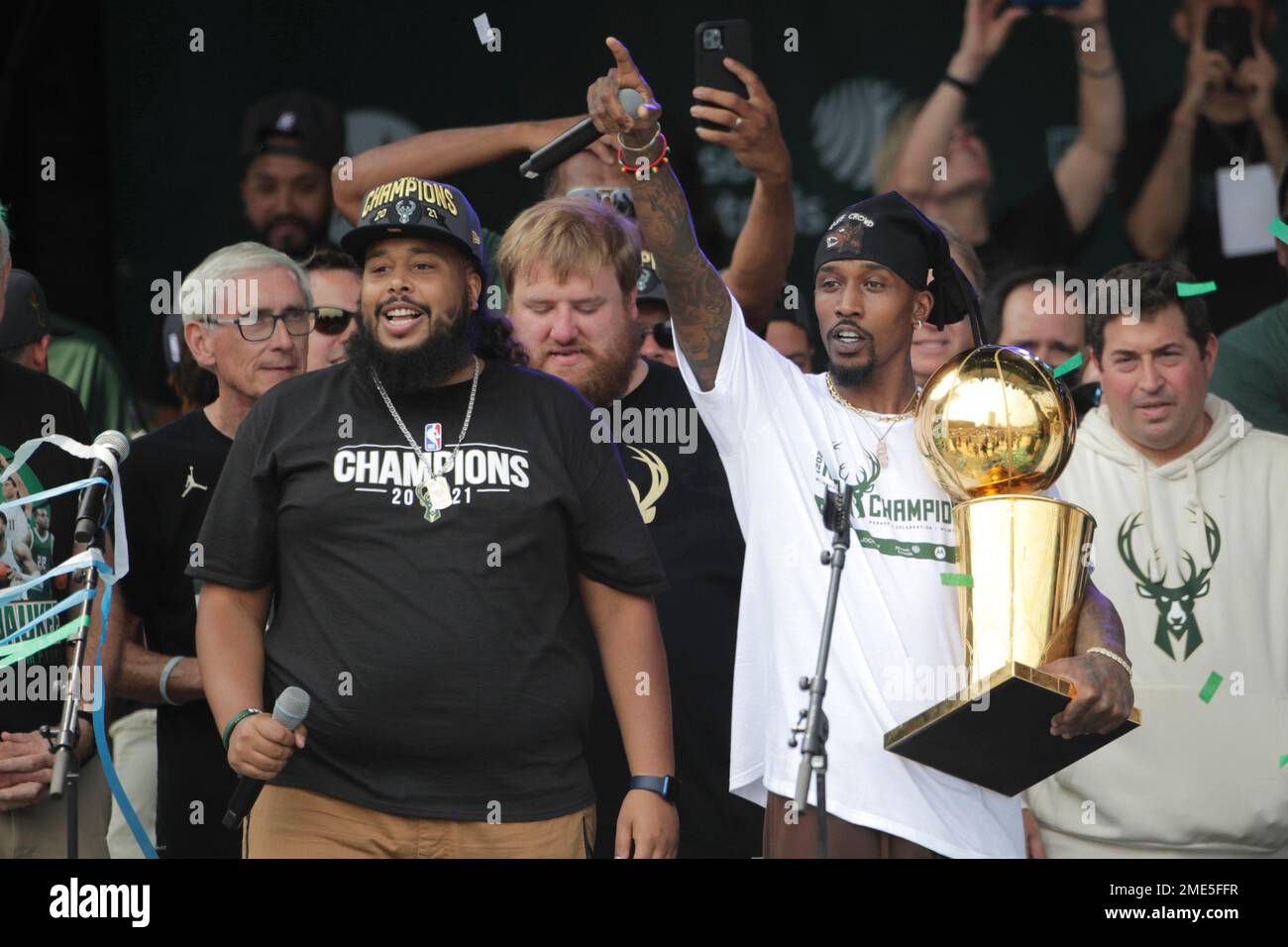 Bucks parade photos: Milwaukee celebrates NBA championship
