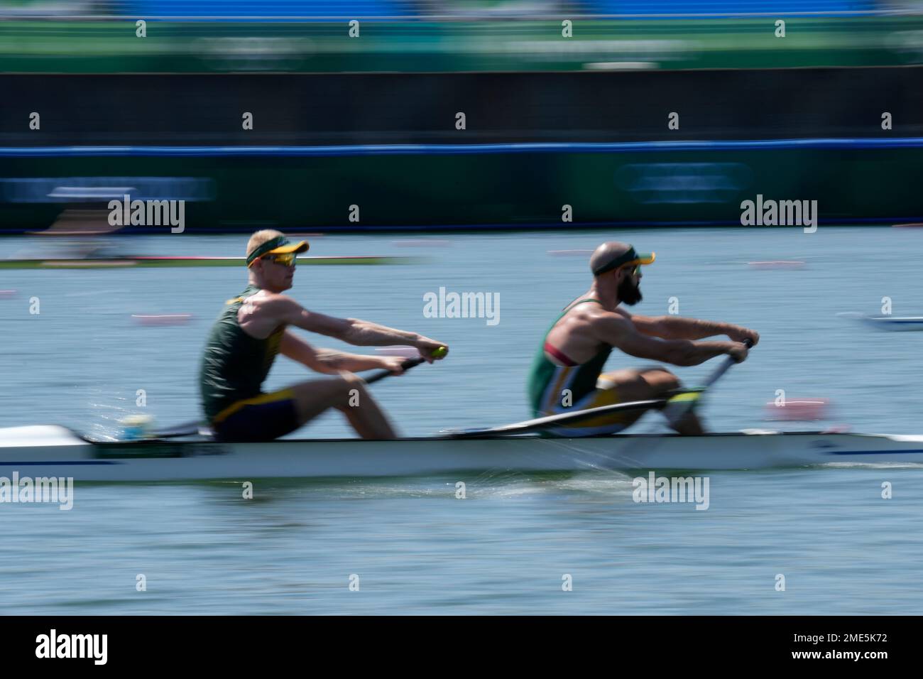 Jake Green Rowing South Africa's men's rowing pair team members Luc Daffarn and Jake ...