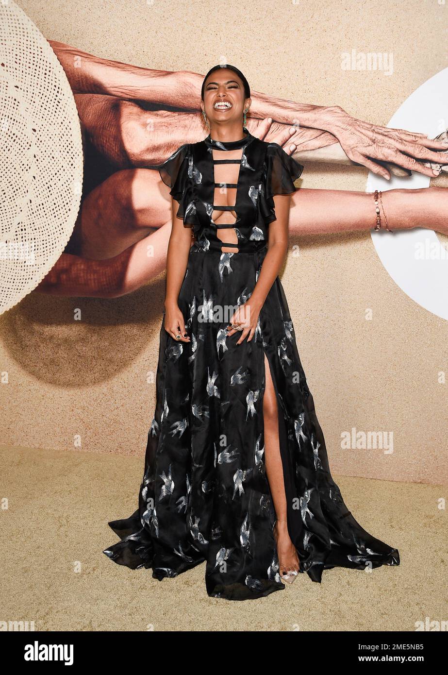 Second unit director Ishani Night Shyamalan attends the world premiere