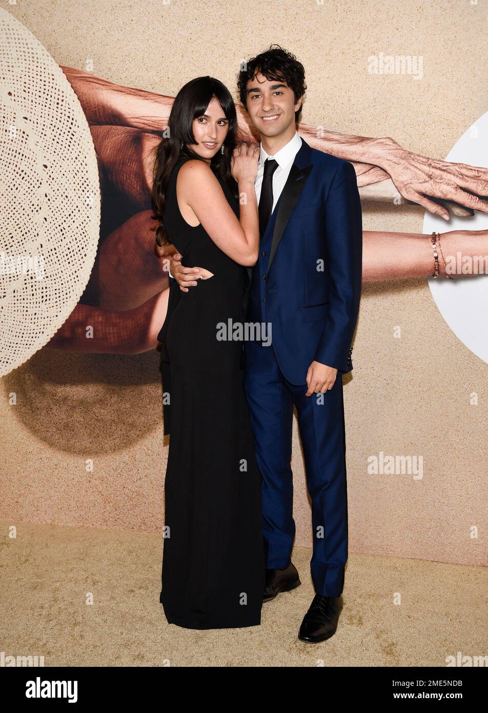 Actor Alex Wolff, left, and girlfriend Rozzi Crane attend the world