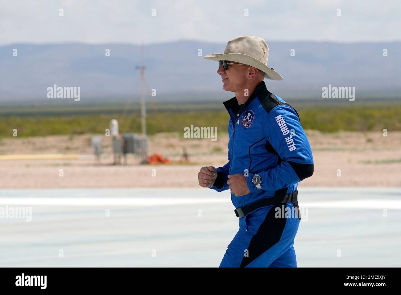 Jeff Bezos, founder of Amazon and space tourism company Blue Origin