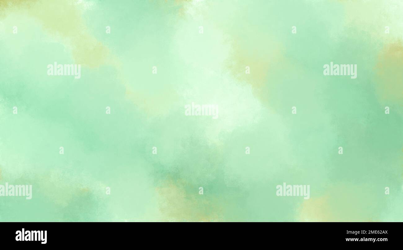 Abstract green yellow texture background digital illustration