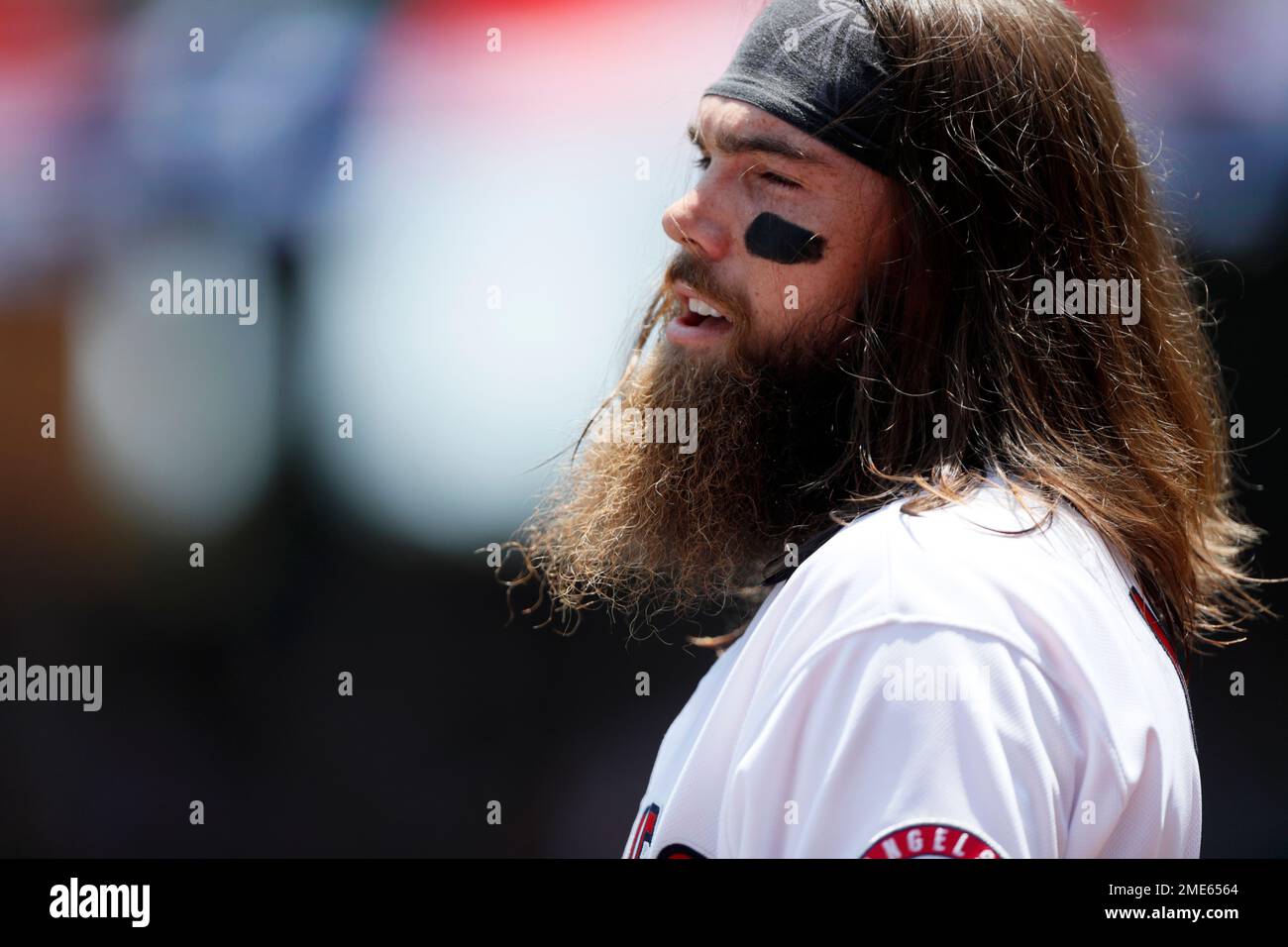 Brandon Marsh Talks About the Angels and the Beards 