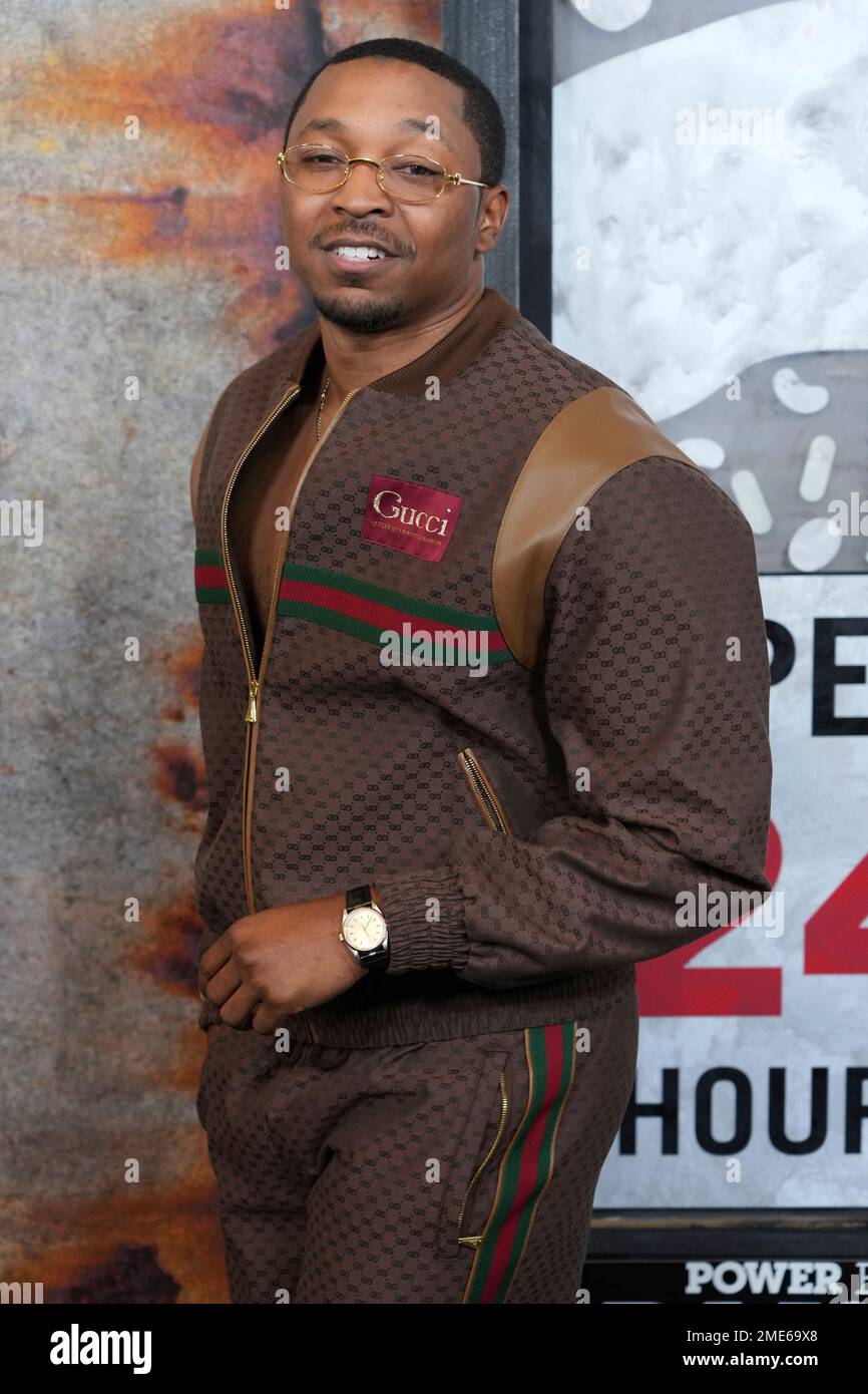 Malcolm Mays attends the world premiere of "Power Book III Raising