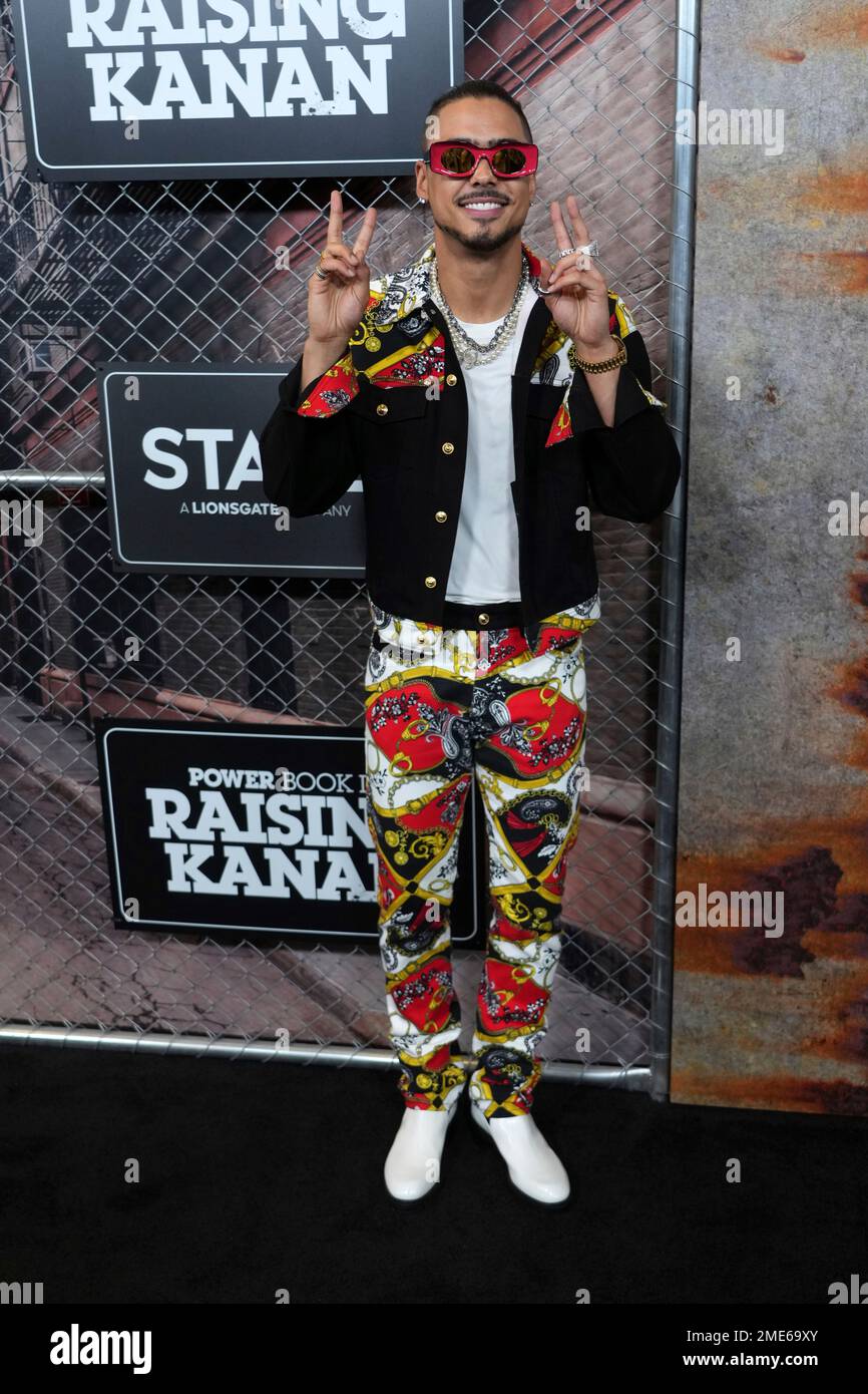 Quincy Brown attends the world premiere of "Power Book III Raising