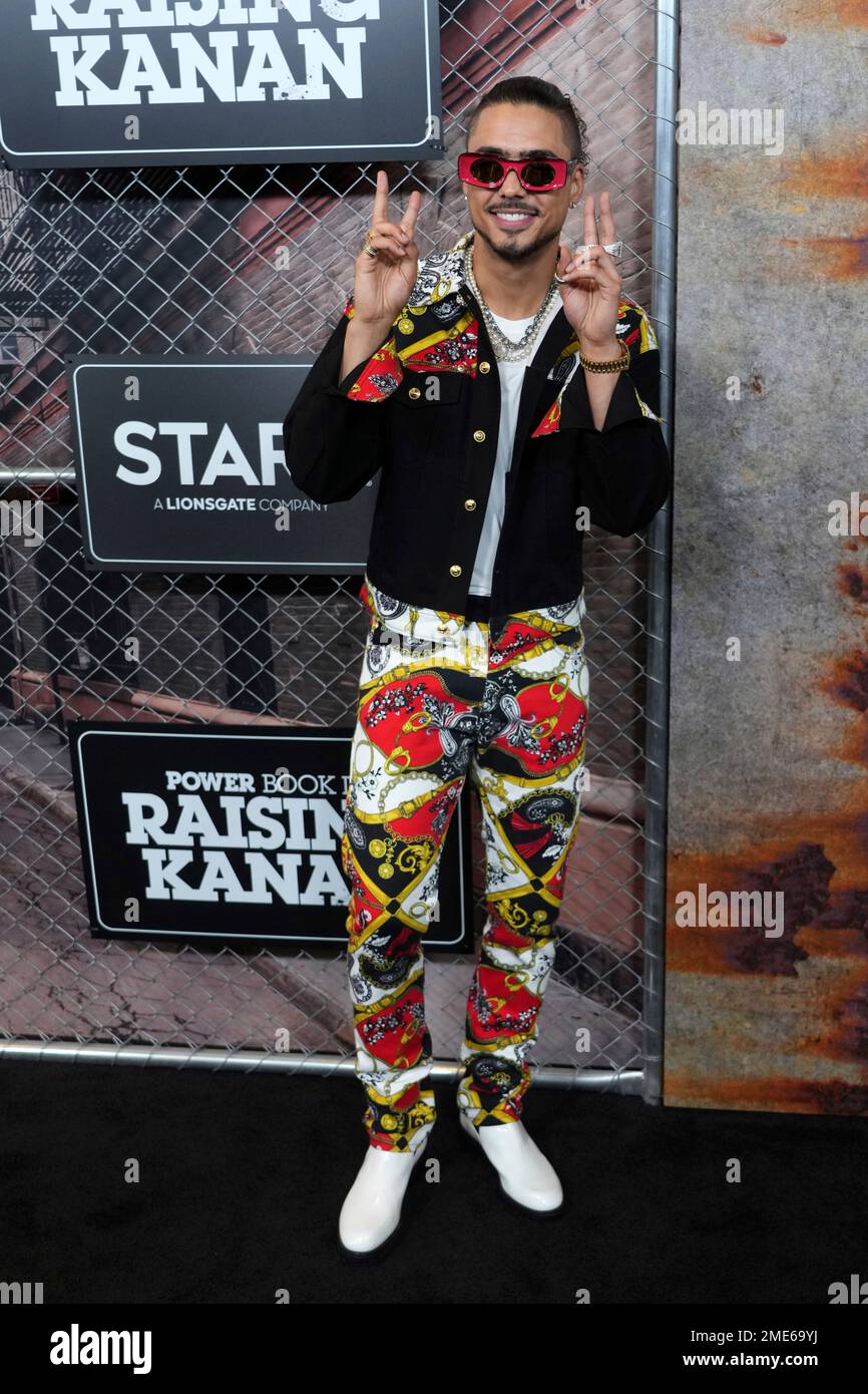 Quincy Brown attends the world premiere of "Power Book III Raising