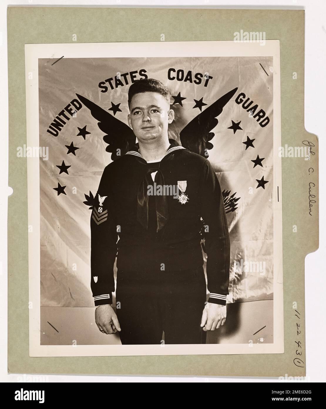 Coast Guard Spycatcher Awarded Legion of Merit. Coast Guardsman John C