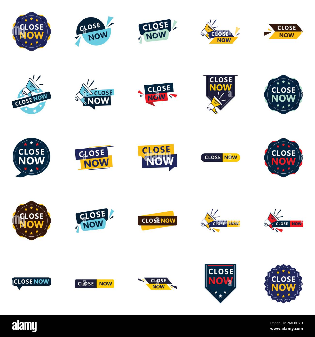 Close the Deal Before Time Runs Out Text Banners Pack of 25 Stock