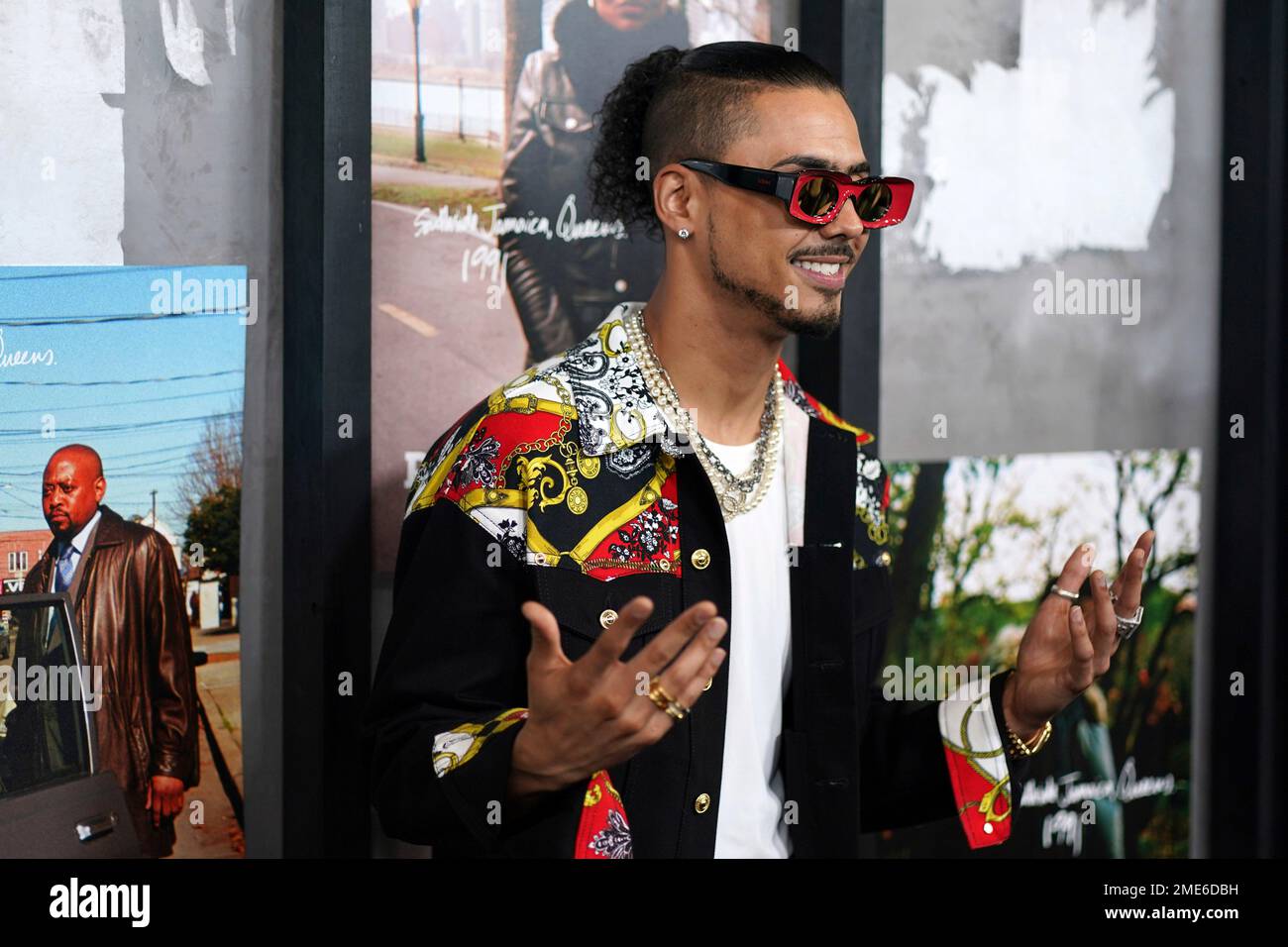 Quincy Brown attends the world premiere of "Power Book III Raising