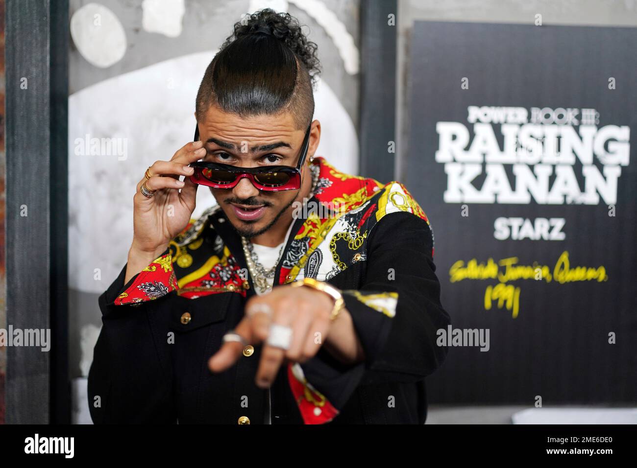 Quincy Brown attends the world premiere of "Power Book III Raising