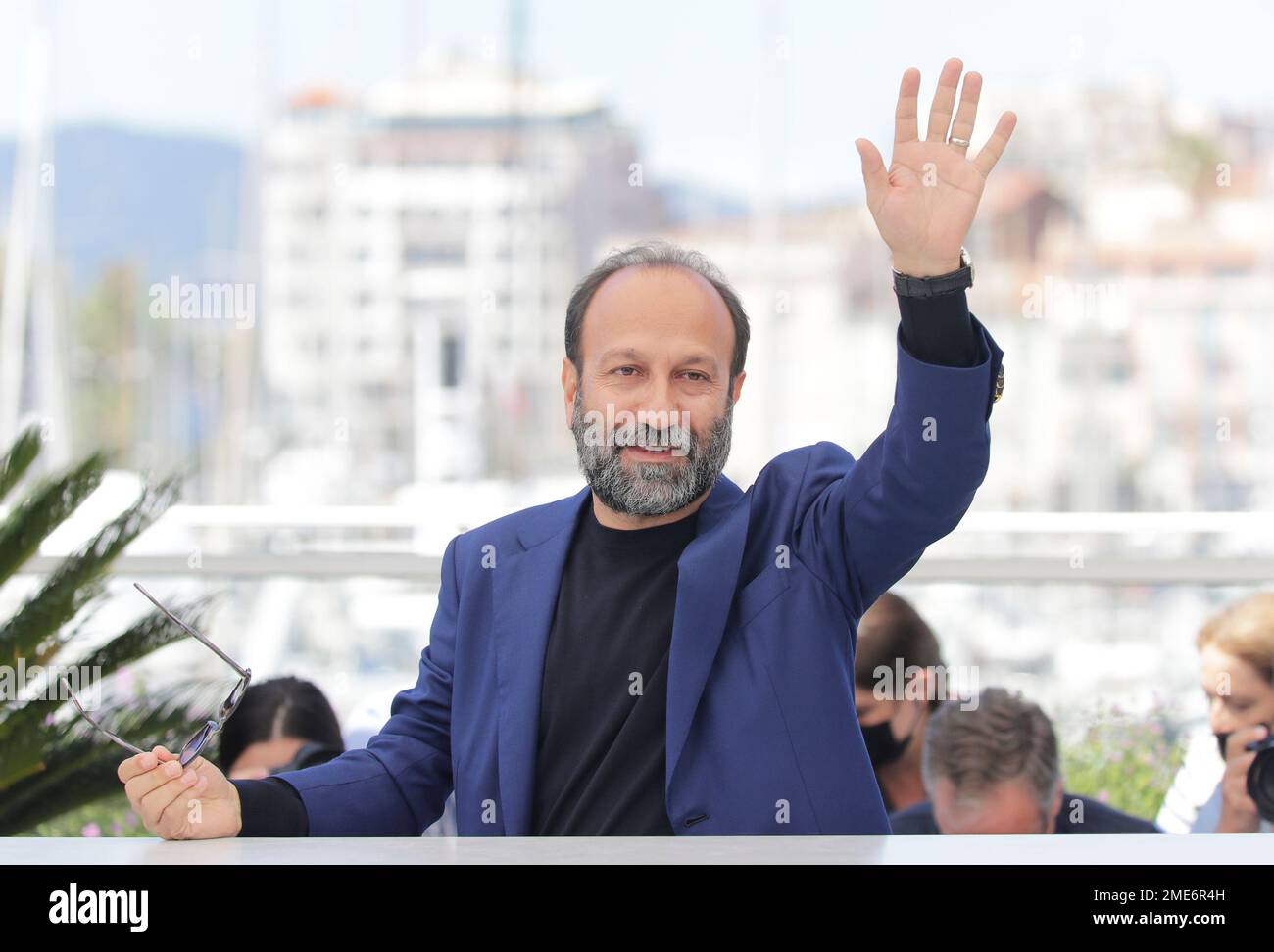 Director Asghar Farhadi poses for photographers at the photo call for ...