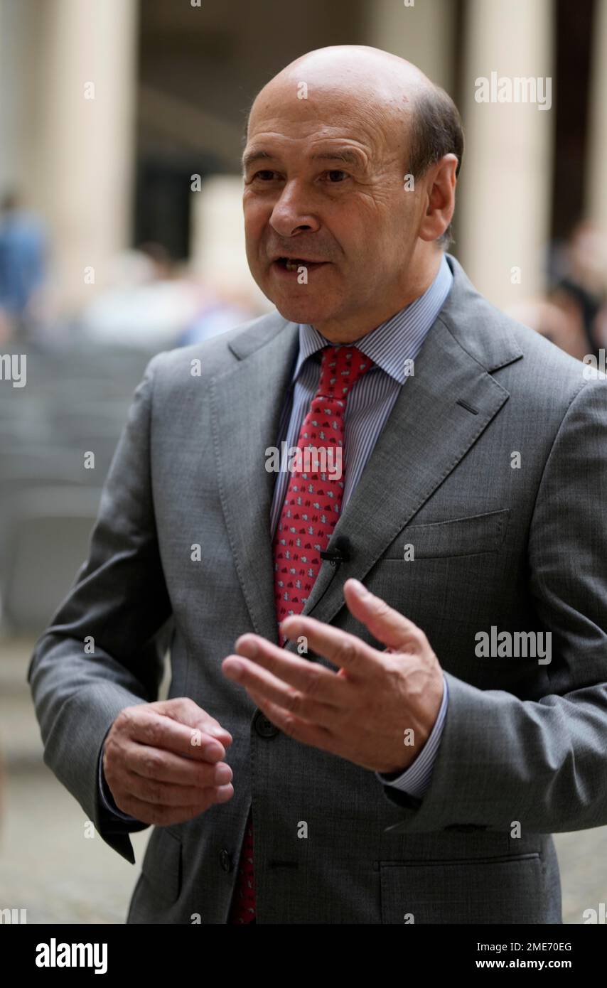 La Scala general manager Dominique Meyer attends a concert of the La